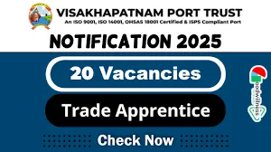 Visakhapatnam Port Authority Recruitment 2025: Medical Officer