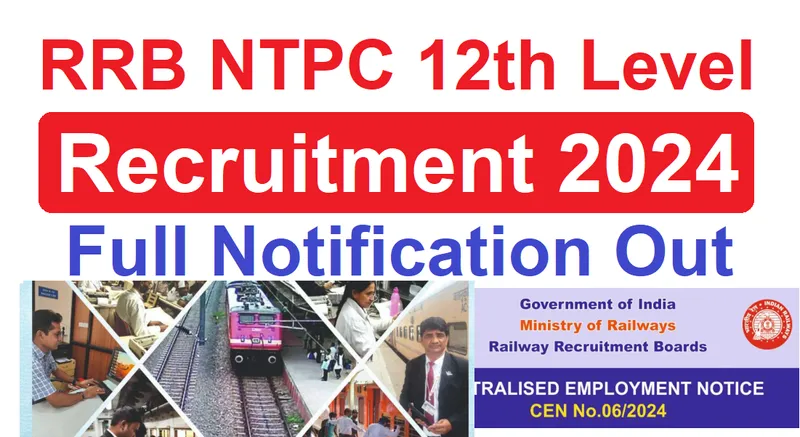 Railway RRB NTPC & Group D Recruitment 2026 – Complete